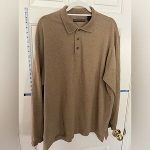 AXIS, men’s long sleeve polo, XL